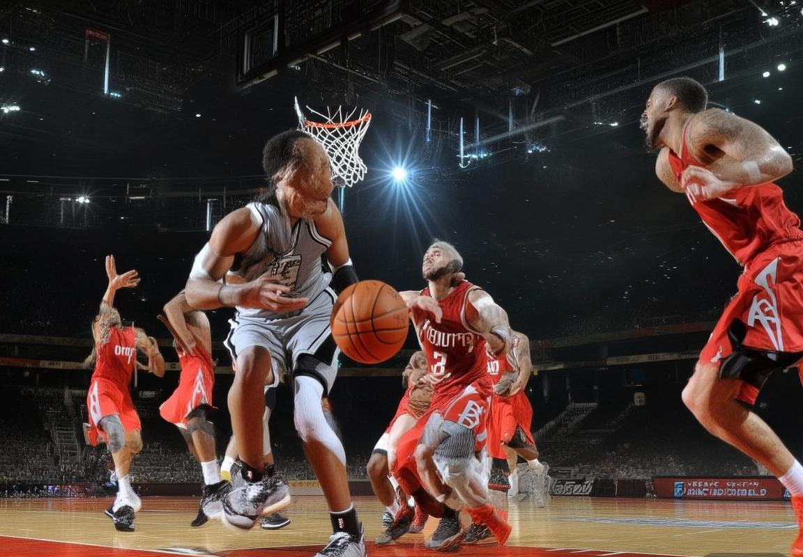 NBA经典对决：马刺火箭战术交锋与球星对决回顾(图1)